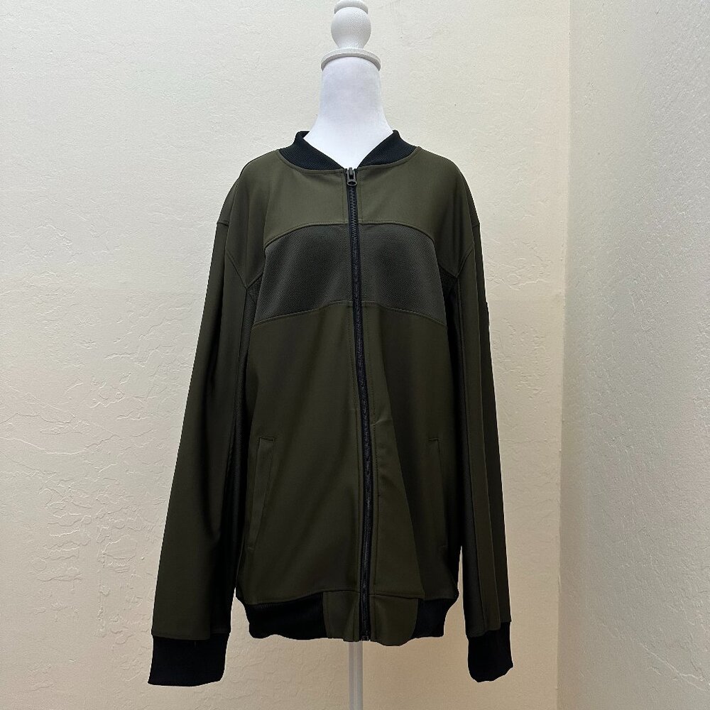 NWT Civil Society Knit Zip Front Bomber Jacket